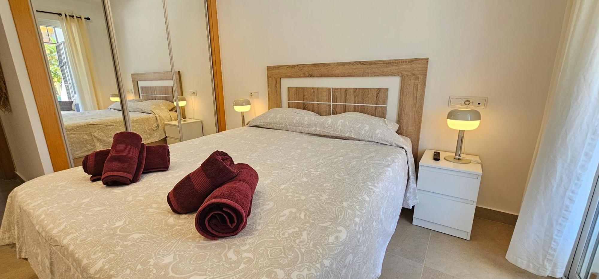 Homes Of Spain, Apartamentos Paraiso Vera Playa, Fatu Hiva, Bajo A Con Piscina Privada En Jardin Privado, Primera Linea De Playa, Wifi 外观 照片