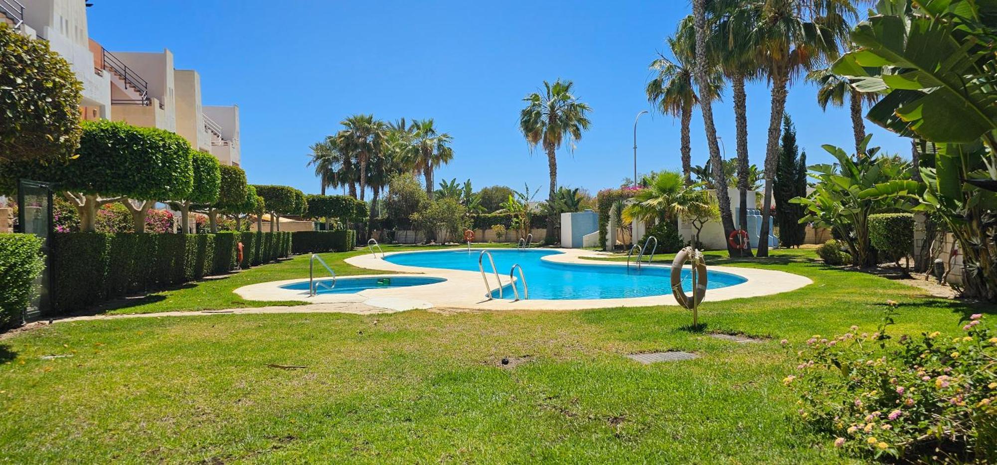 Homes Of Spain, Apartamentos Paraiso Vera Playa, Fatu Hiva, Bajo A Con Piscina Privada En Jardin Privado, Primera Linea De Playa, Wifi 外观 照片