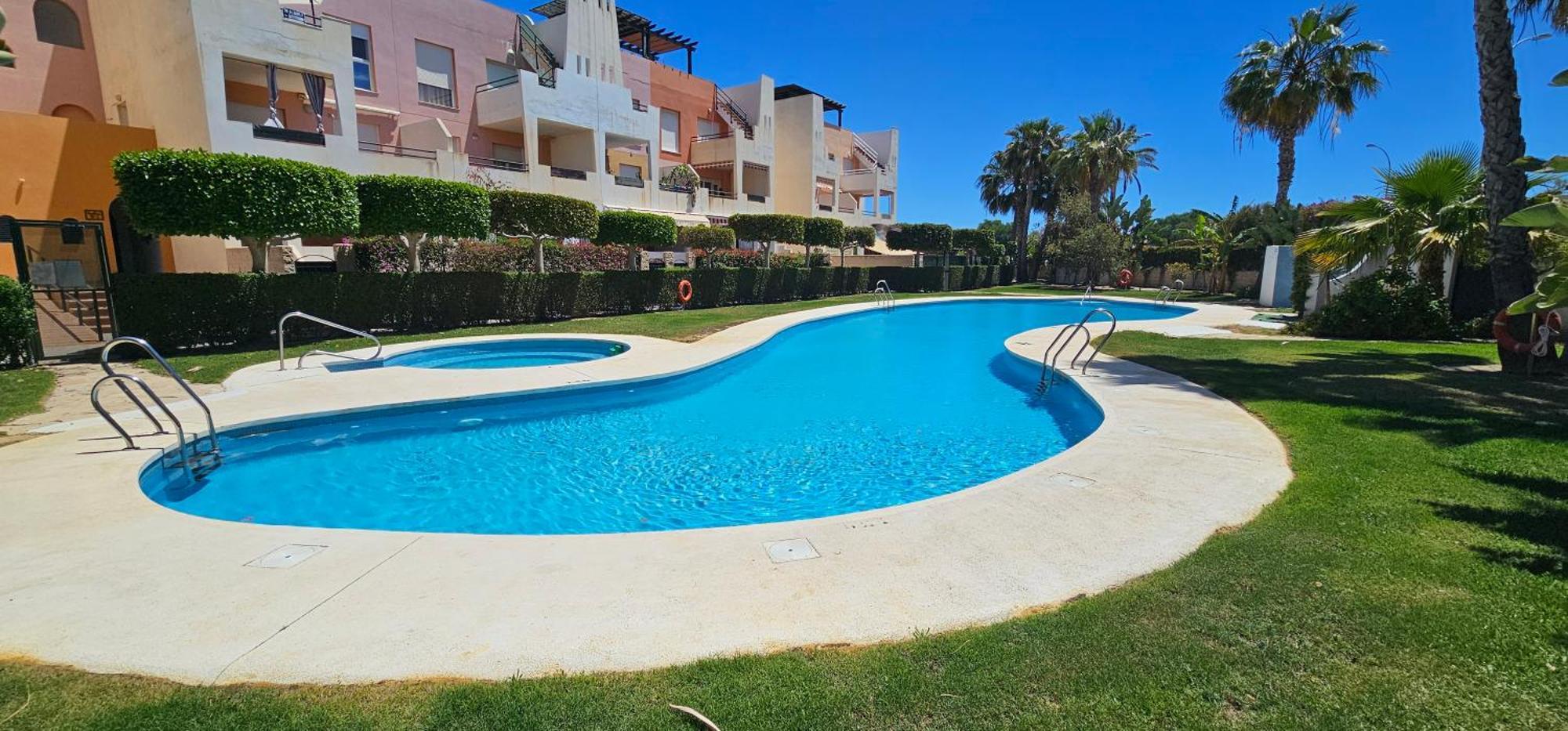 Homes Of Spain, Apartamentos Paraiso Vera Playa, Fatu Hiva, Bajo A Con Piscina Privada En Jardin Privado, Primera Linea De Playa, Wifi 外观 照片
